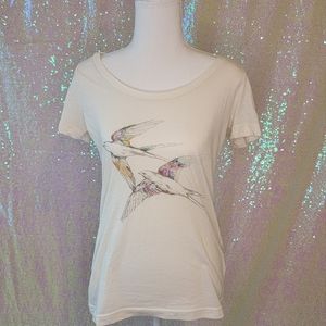 Watercolor Birds T-shirt